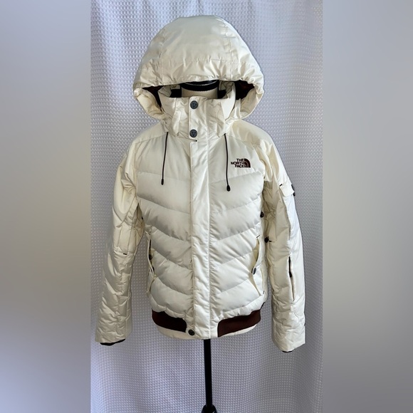 Women’s THE NORTH FACE 600 fill down Parka Arctic Bomber‎ Jacket size small - Picture 3 of 17